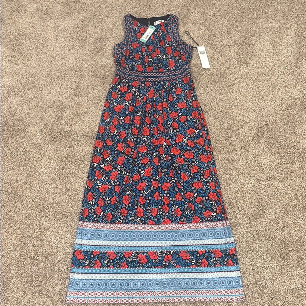 Stitch Fix Wisp Petites Pamala knit floral maxi dress